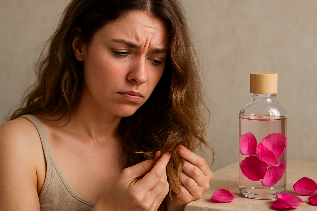Rose Water Benefits for Dry Damaged Hair - Natures Melanin