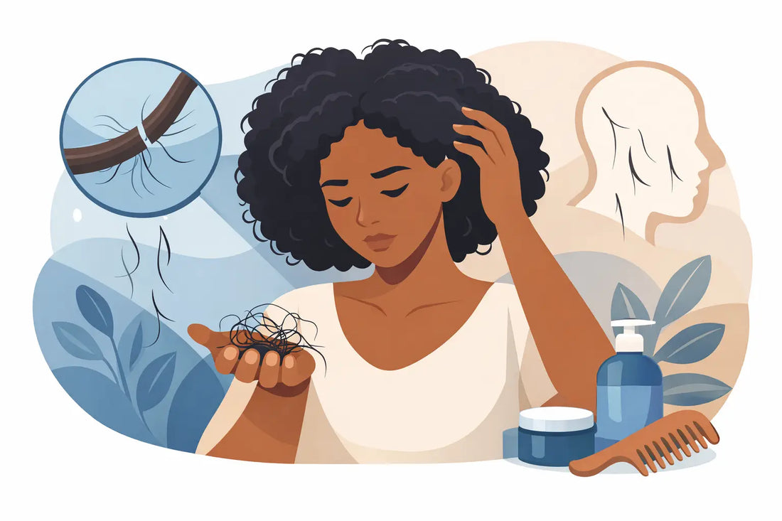 How to Stop Natural Hair Shedding