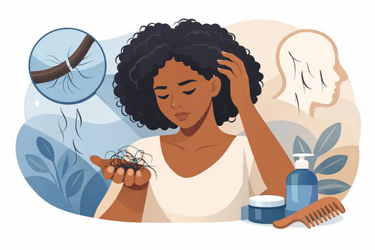 How to Stop Natural Hair Shedding